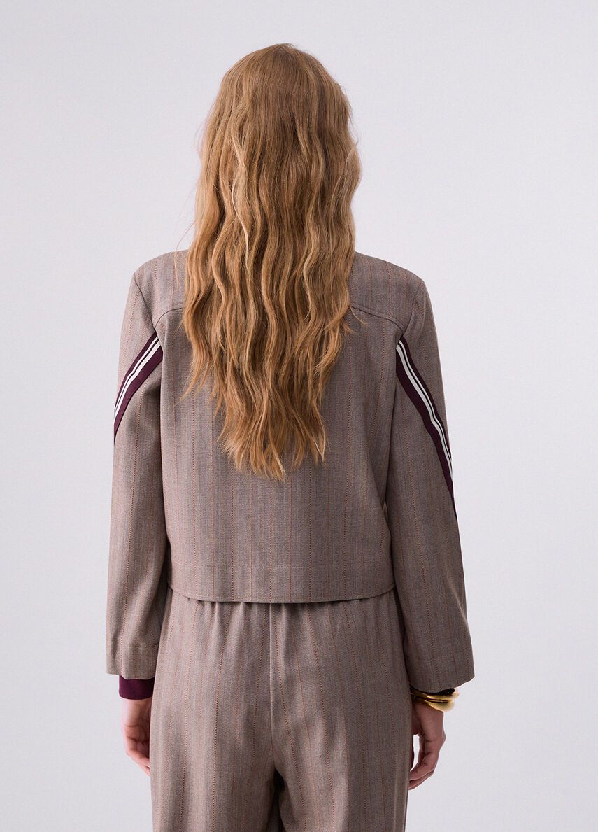 Miniatura: CHAQUETA CON CINTA BICOLOR KYLE LIU·JO