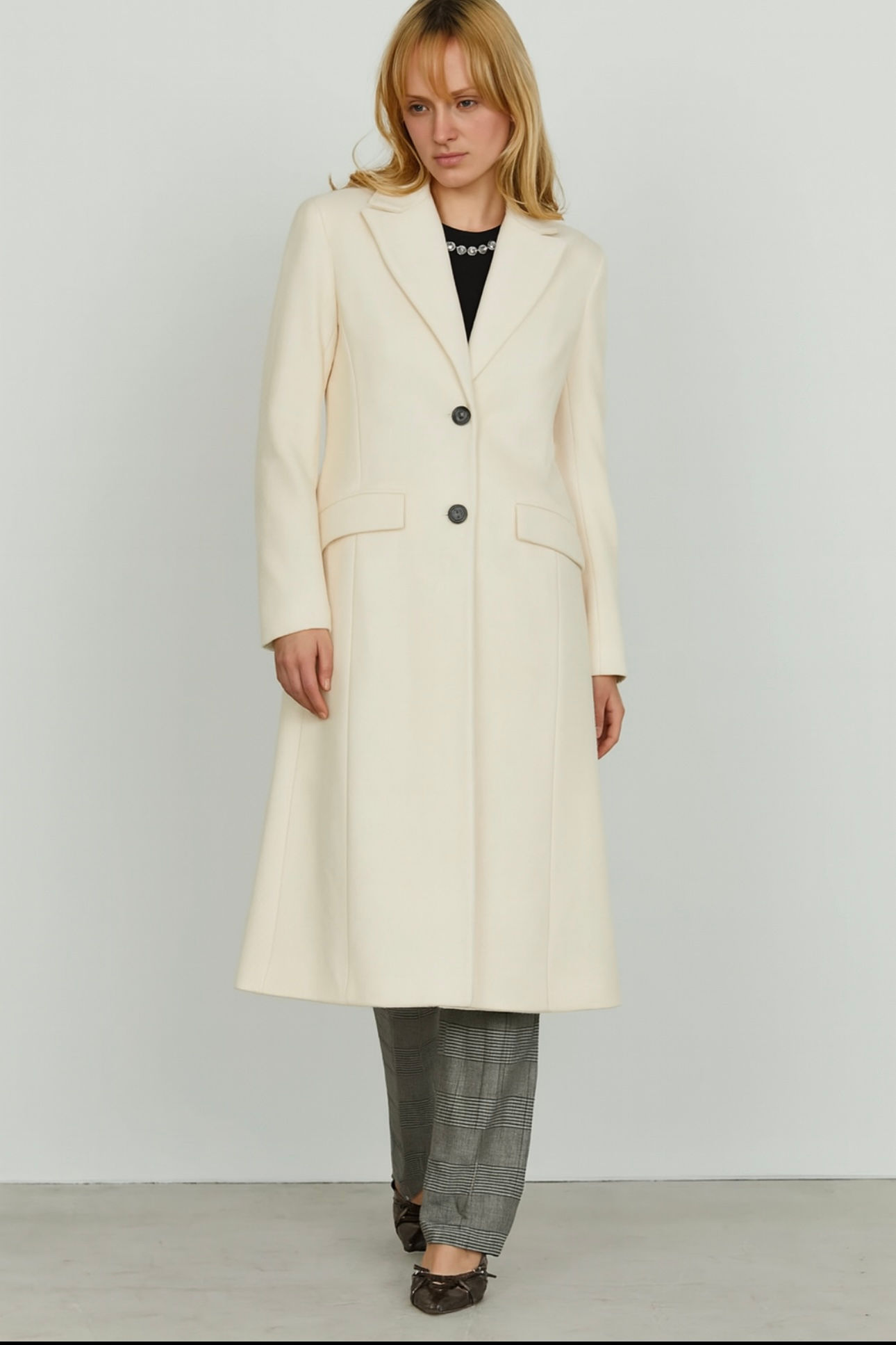 ABRIGO KING LARGO MARFIL RELISH