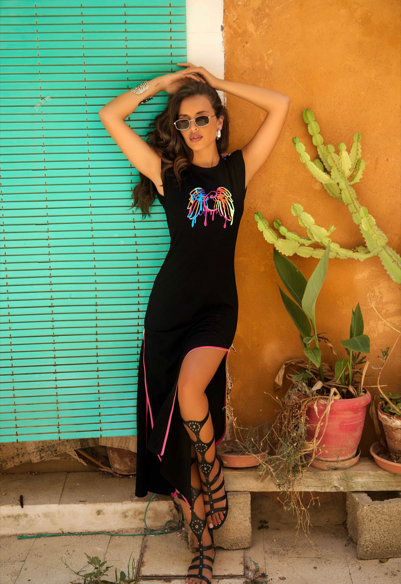 VESTIDO ZAMPULLÍN CAMALEÓNICA