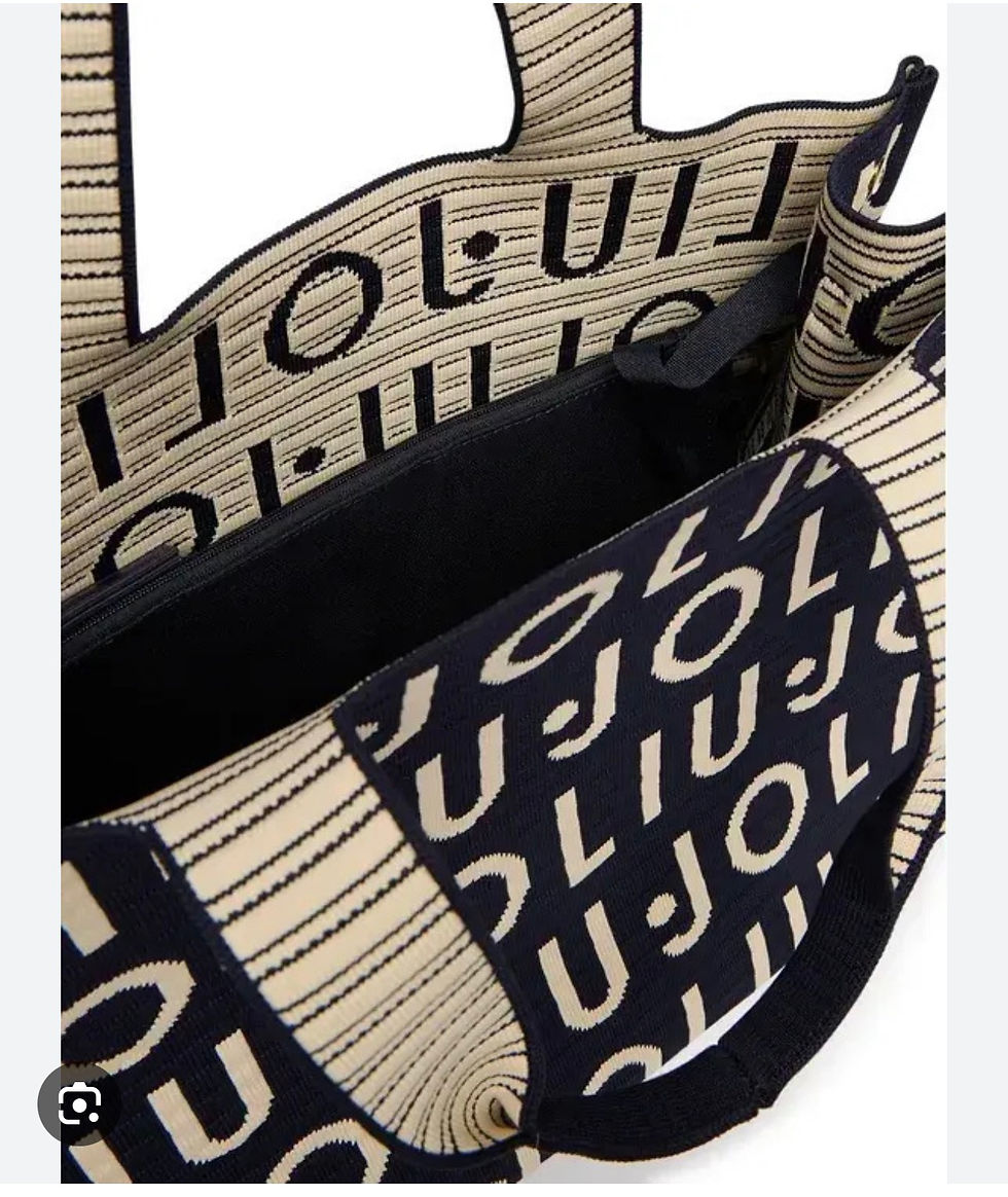 Miniatura: BOLSO SHOPPER SERIGRAFÍA LOGOS LIU·JO 2A6026M0300