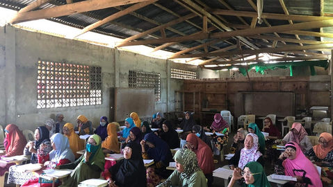 Community Learning Center in Barangay Raya Timbab
