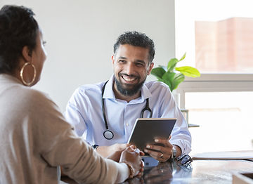 Doctor and patient