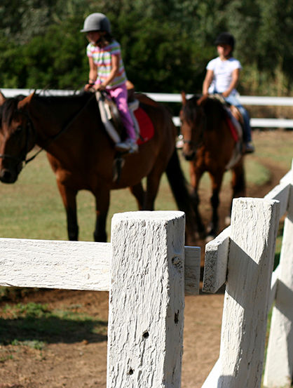 Kids Riding Horses