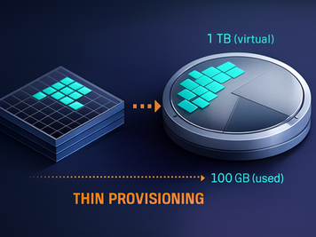 Thin Provisioning: O que é, como funciona e por que é tão importante no Linux e na virtualização moderna