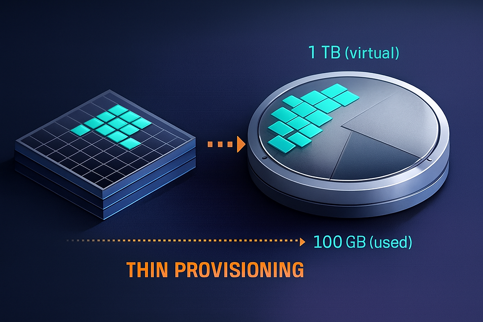 Thin Provisioning: O que é, como funciona e por que é tão importante no Linux e na virtualização moderna