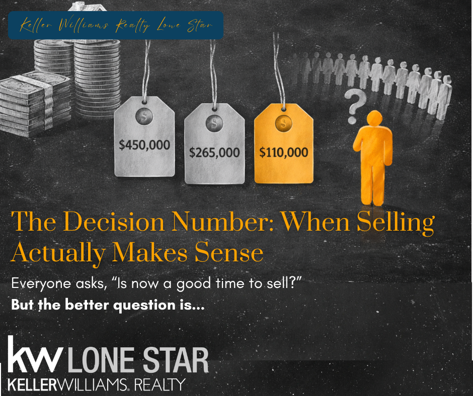 The Decision Number: When Selling Actually Makes Sense