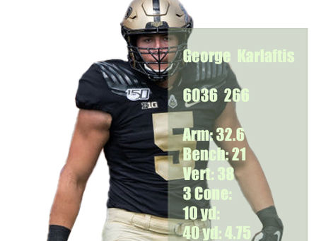 George Karlaftis Scouting Report