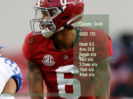 DeVonta Smith Scouting Profile