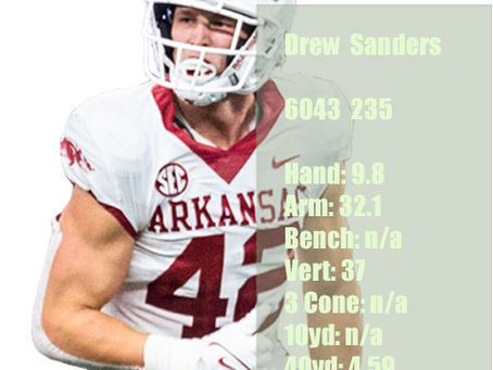Drew Sanders Scouting Report