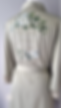 Beautiful Wedding Party Sage Crochet Lace Edge Robe Eucalyptus 'HEATHER' design
