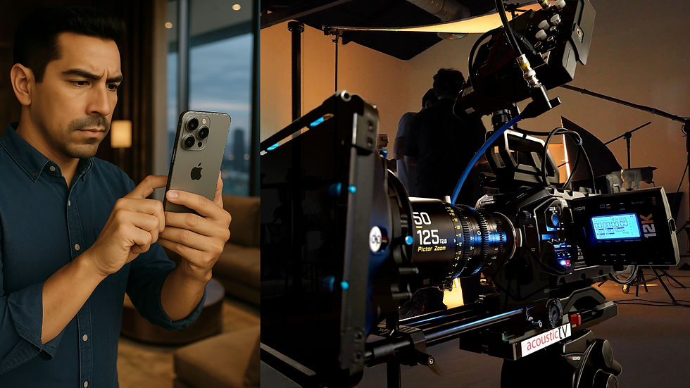 URSA 12K vs Iphone 15