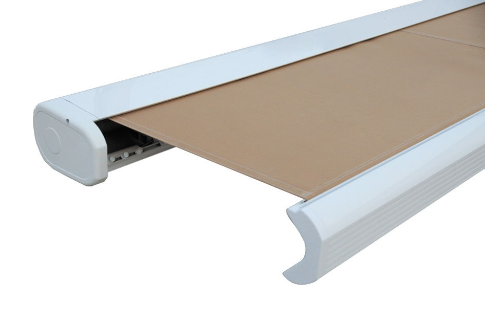 Thumbnail: Luxtek Full Cassette Motorised Awning               (White Cassette)