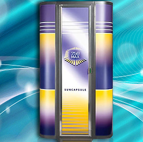 SunCapsule 250 MAX tanning bed
