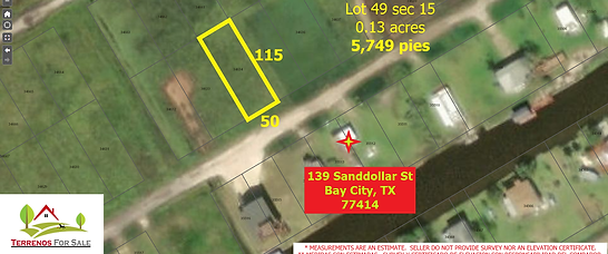 DOWNEYS CREEK Lot 49 sec 15, 0.13 acres.png