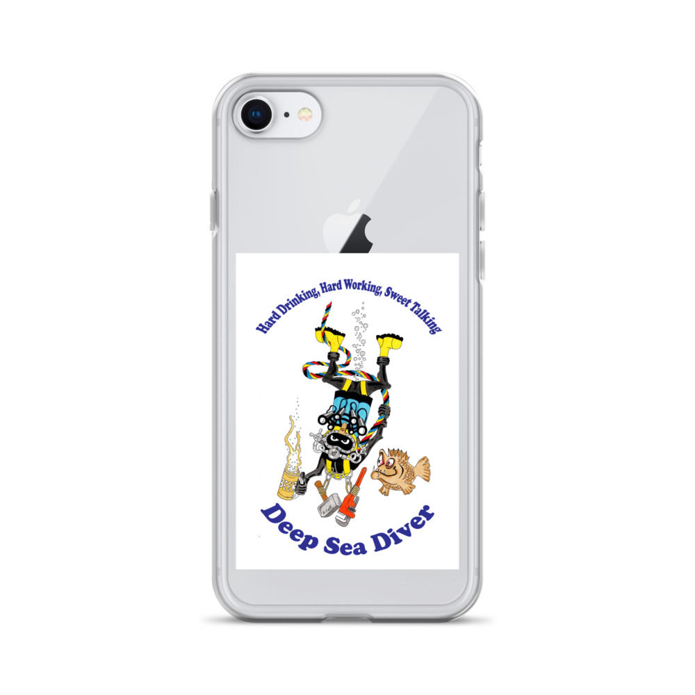 Deep Sea Diver - Clear Case for iPhone®
