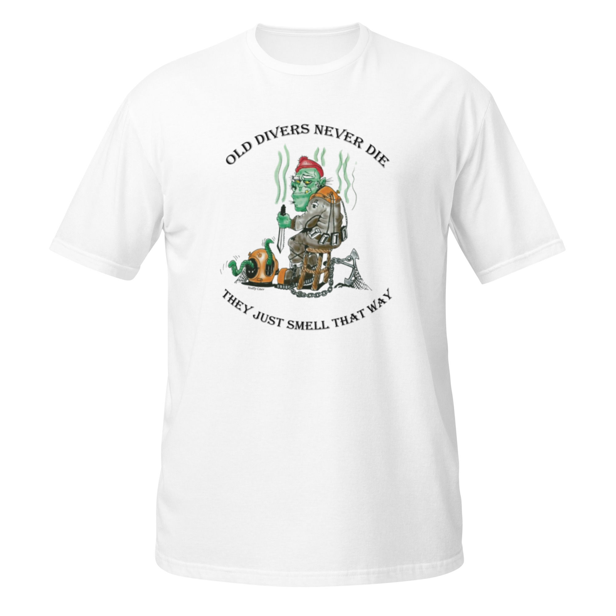 Old Divers Never Die (T-Shirt)