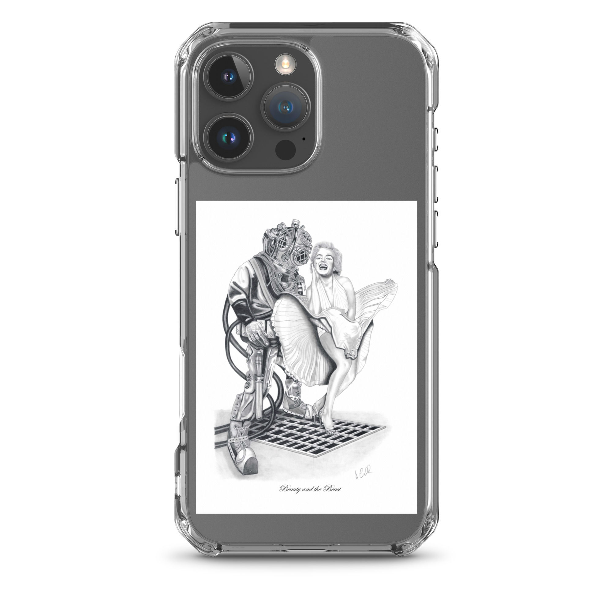 Beauty and the Beast - Clear Case for iPhone