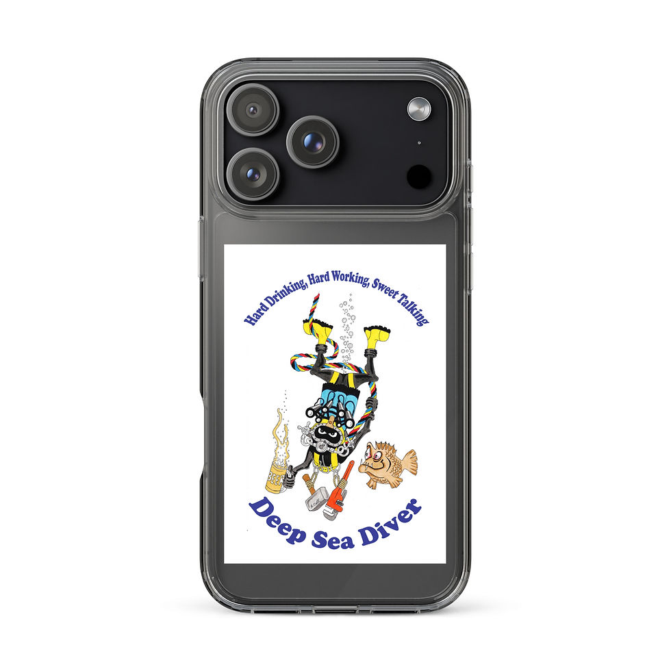 Thumbnail: Deep Sea Diver - Clear Case for iPhone®