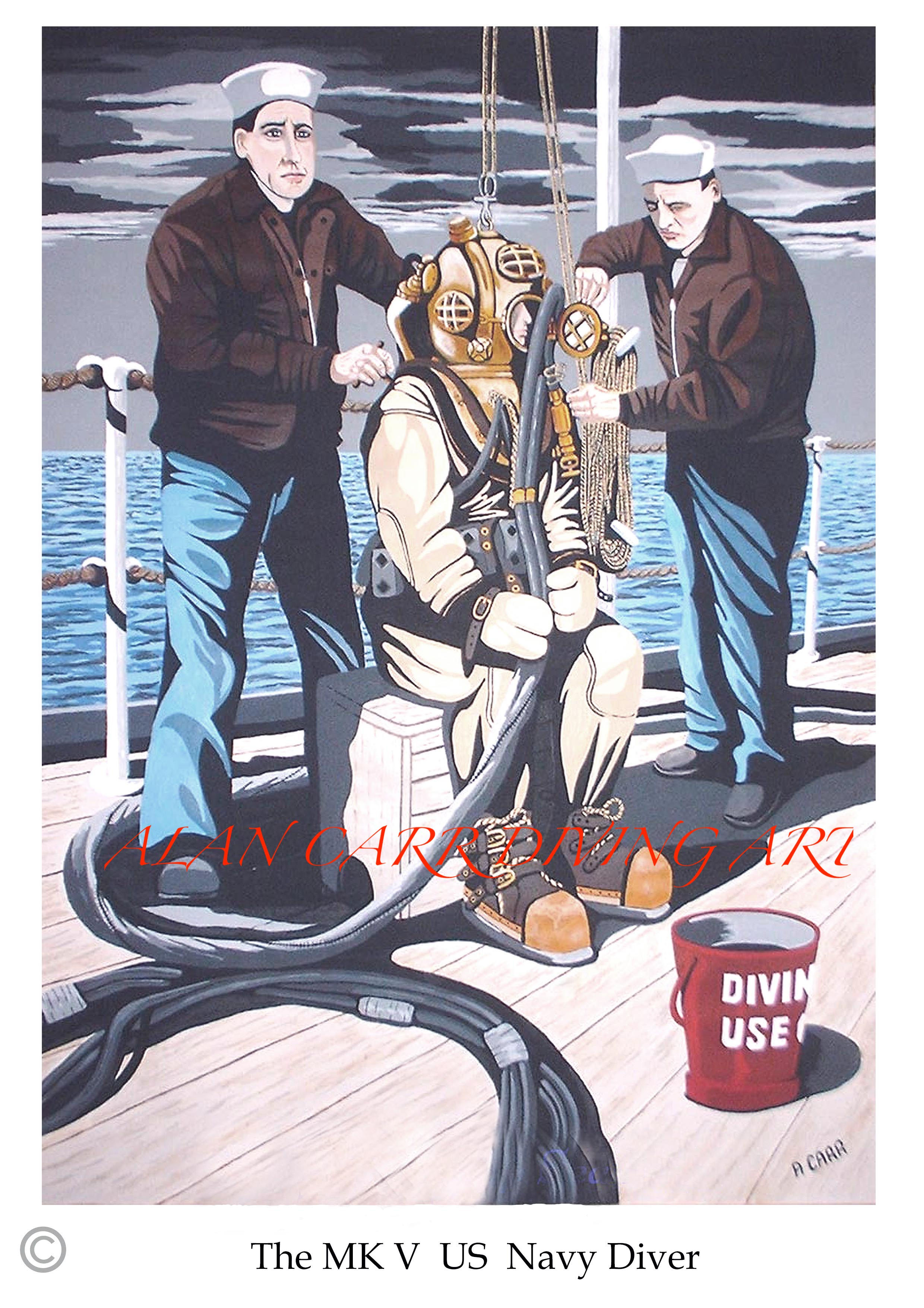 The MK V US Navy Diver