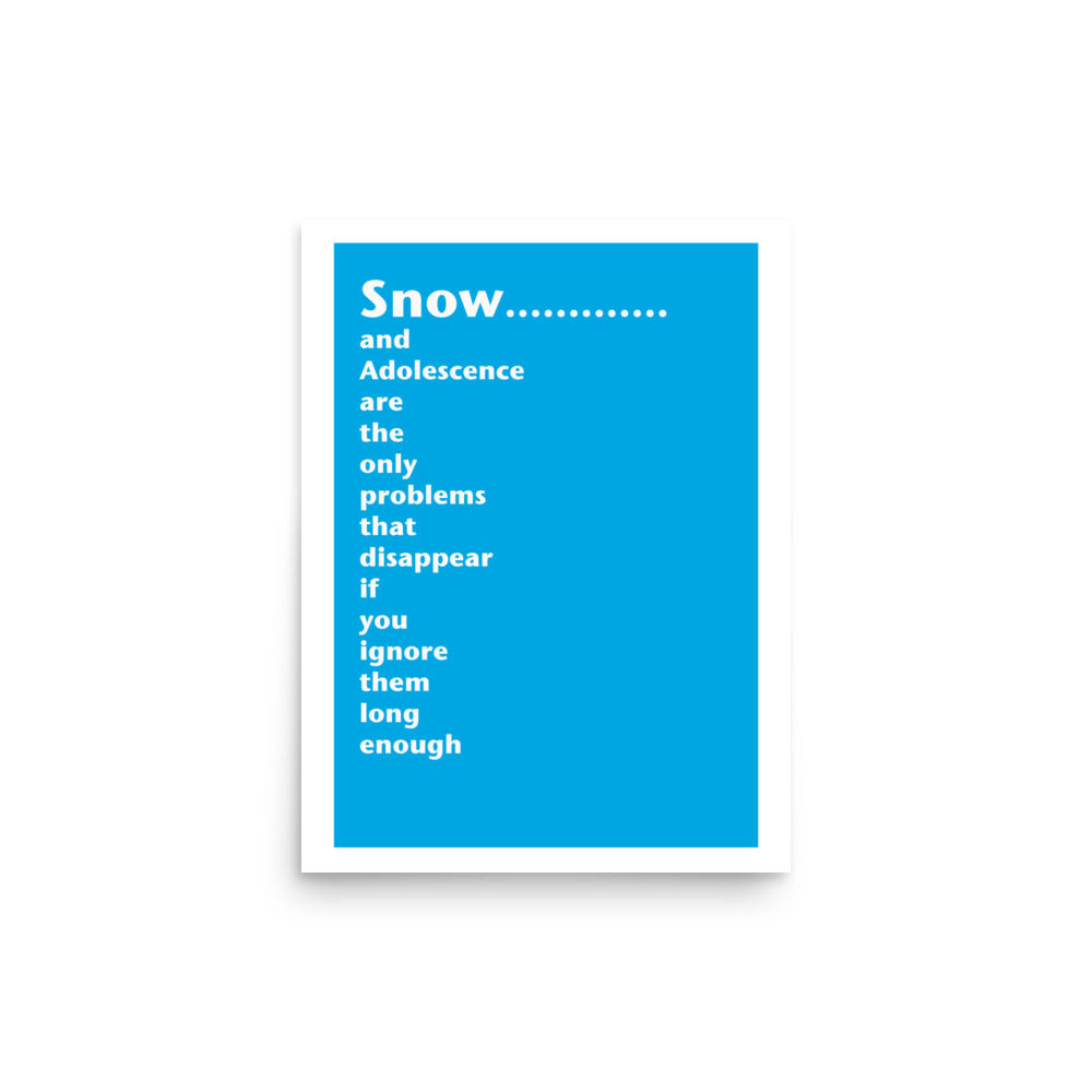 Snow & Adolescent
