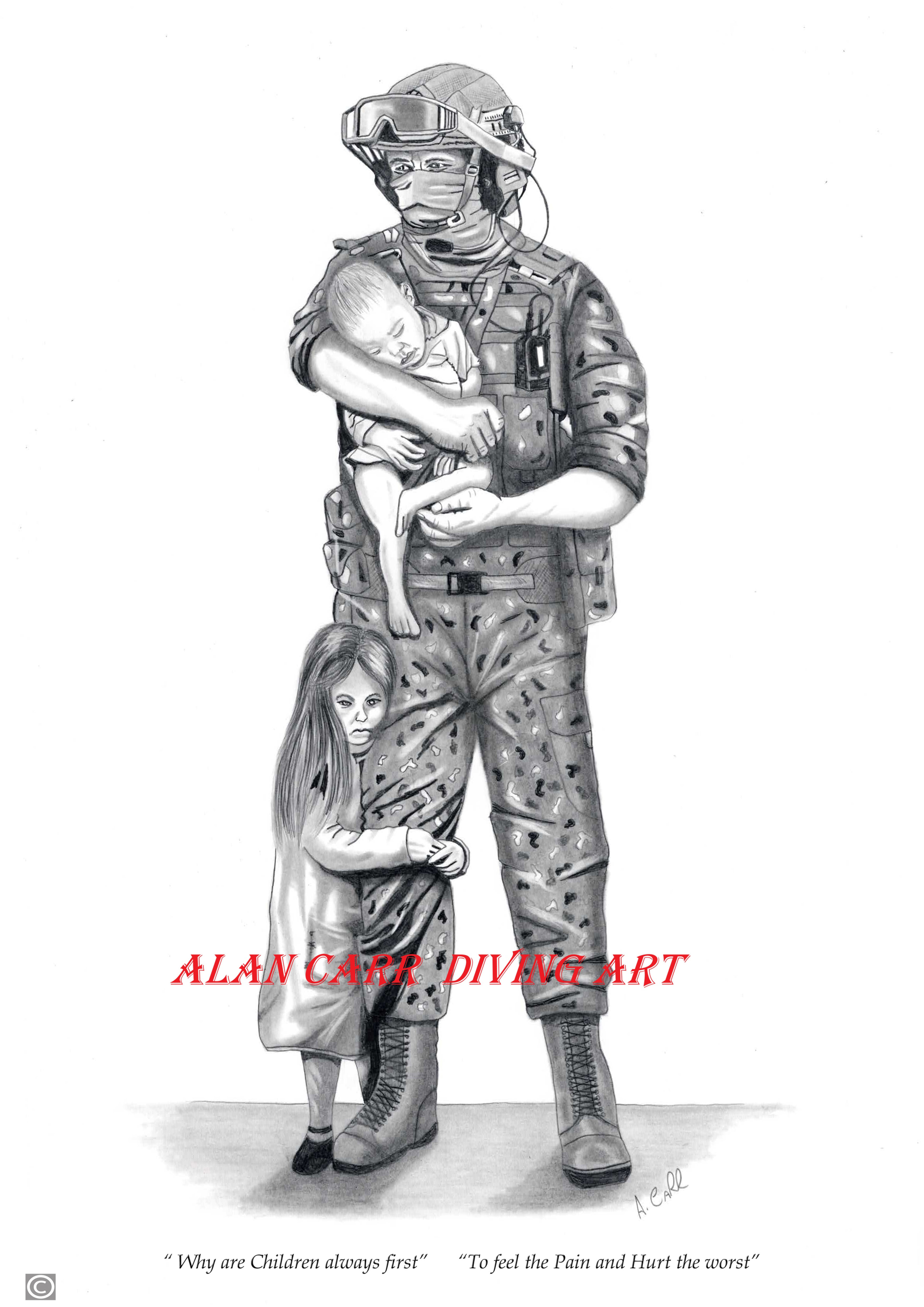 Why are children always first, to feel the pain and hurt the worst