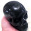 Miniatura: Large Black Tourmaline Crystal Skull, Protection, Abundance, Aura Cleansing Luck
