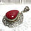 Miniatura: Red Jasper Teardrop Pendant Sterling Silver Jewelry, Personal Power Jewe