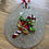 Miniatura: Silver and Gold Glitter Ornament w/ Rhinestone Candy Cane Christmas Decorations