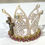 Miniatura: Shabby Rhinestone Statue Crown Religious Vintage Cross Embellished Crown