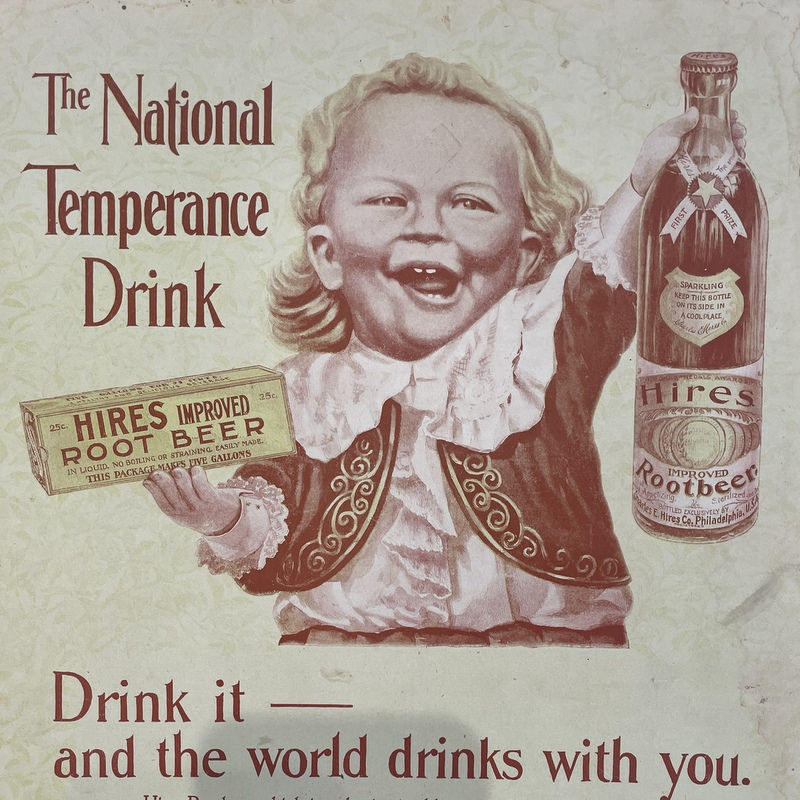 Thumbnail: 1897 Vintage Soda Advertisement, Hire's Root Beer Antique Ad