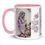 Thumbnail: Artistic Virgin Mary Coffee Mug Madonna Shabby Roses Faith Art Coffee Cup Gift 