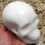Miniatura: Rare Large White Jade Crystal Skull, Divine Soul Healing Light, Good Luck