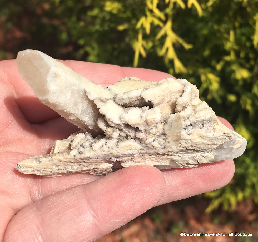 Thumbnail: Sparkling Fairy Quartz Cluster Druzy Fairy Dusted Crystal, Past life work