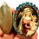 Miniatura: Vintage Virgin Mary Rhinestone Locket, Madonna and Child Jesus Pendant