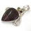Miniatura: Vintage Red Jasper Pendant, Silver Metaphysical Gemstone Jewelry