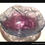 Thumbnail: 3.6" Rainbow Fluorite Gemstone Bowl, Handcarved Freeform Scalloped