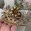 Miniatura: French Filigree Crown Rhinestone Pearl for Bust Statue Doll Shelf Decor