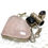 Miniatura: Vintage Rose Quartz Pendant, Love Attractor, Silver Jewelry