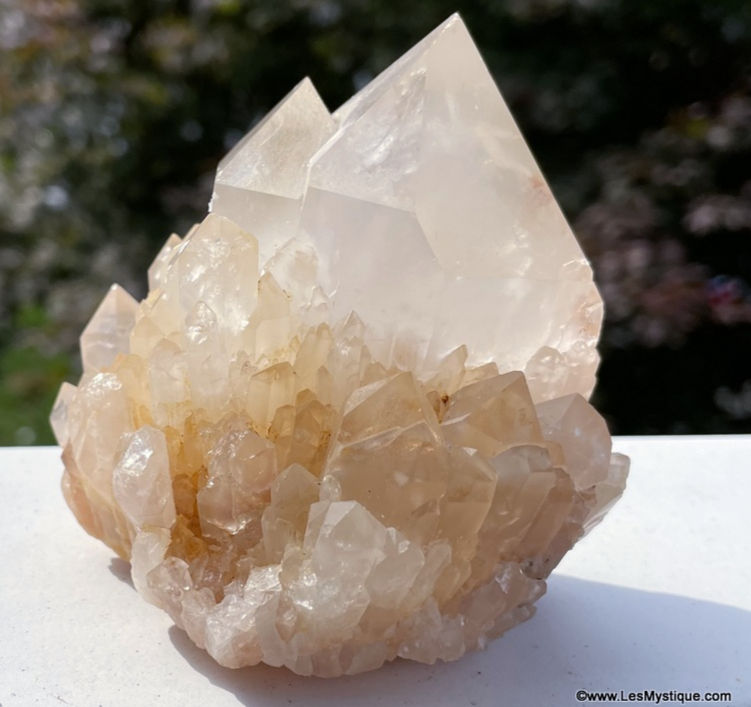 Thumbnail: Large Abundance Quartz Crystal, Lightbrary with Orbs, Ascension, Manifestation