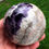 Miniatura: XL LARGE Auralite Crystal Sphere Amethyst Cacoxenite Ascension Energy Generator