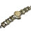 Miniatura: Chunky Ammonite Fossil Smoky Quartz Bracelet, Vintage Gemstone Jewelry