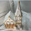 Miniatura: 10" Large Glitter Christmas Village Church Singing Figurines Inside Glass Window