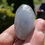 Thumbnail: 2" Polished Celestite Palm Stone Angel Healing Angelic Realm Crystals