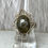 Miniatura: Vintage Labradorite Ring, Intuition Gemstone, Sterling Silver Jewelry