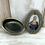 Miniatura: Immaculate Heart Hail Mary Bowl Virgin Mary Rosary Case Trinket Box