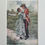 Miniatura: Vintage Clarence Underwood Art Print, Colonial Man and Woman, Romance