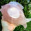Thumbnail: 8.25" Large Handcarved Goldfish Vintage Rose Quartz Bowl - Good Fortune, Luck