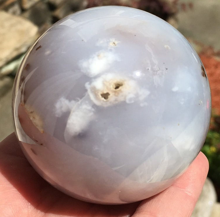 Thumbnail: 2.5" Dendritic Agate Crystal Ball Sphere New Beginnings Earth Energy Transmitter