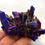 Miniatura: Purple Titanium Aura Quartz Crystal Cluster Clairvoyance Clear Karma
