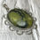 Miniatura: Vintage Green Jasper Pendant, Metaphysical Healing, Gemstone Jewelry